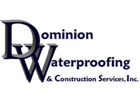 Dominion Waterproofing logo logo