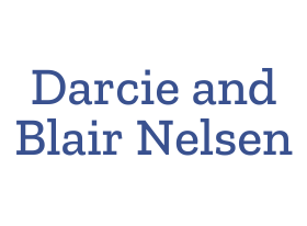 Darcie and Blair Nelsen