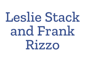 Leslie Stack and Frank Rizzo